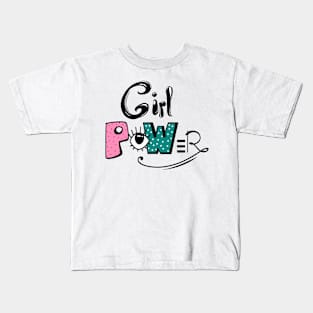 Girl Power: Empowered and Unstoppable Kids T-Shirt